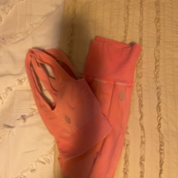 Coral Free People Good Karma set - Picture 3 of 3